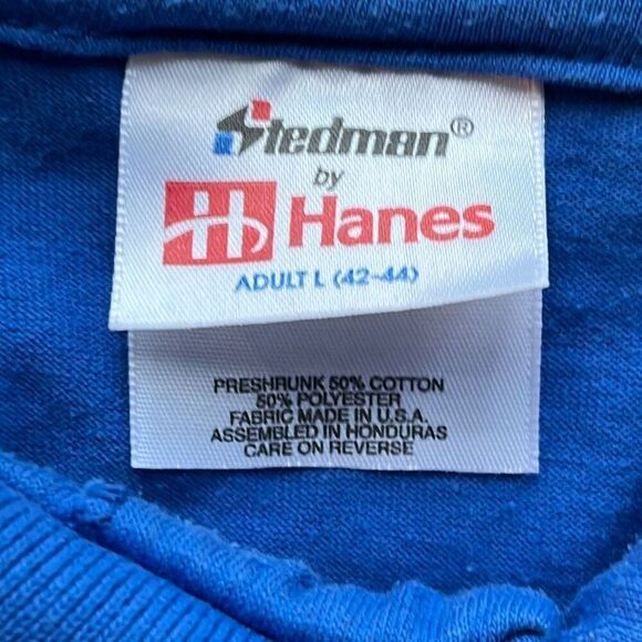 Vintage Hanes Maui Cotton/Poly Polo Mens L - Picture 3 of 9